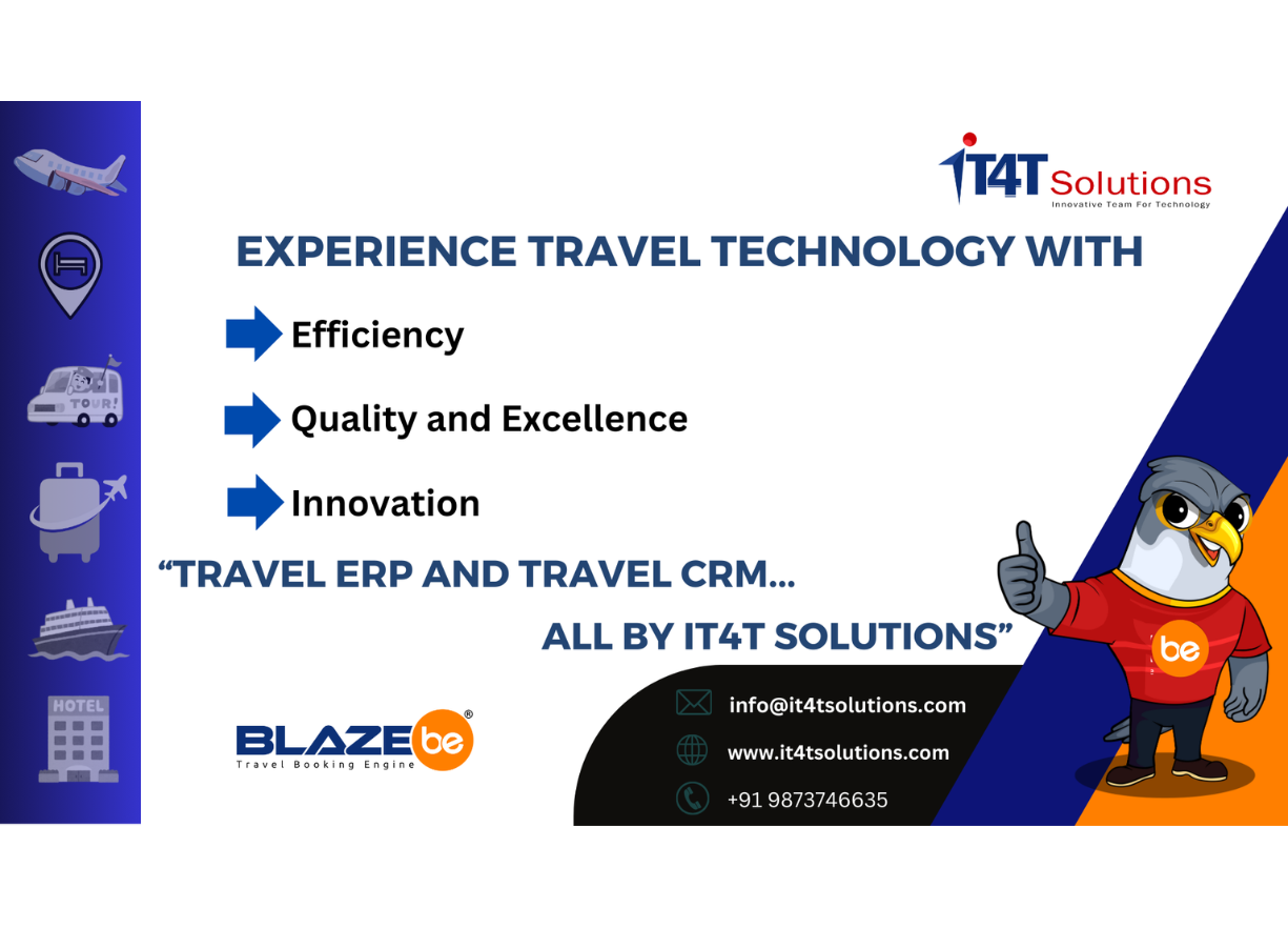 Travel Technology Based Solution and Services by IT4T Solutions