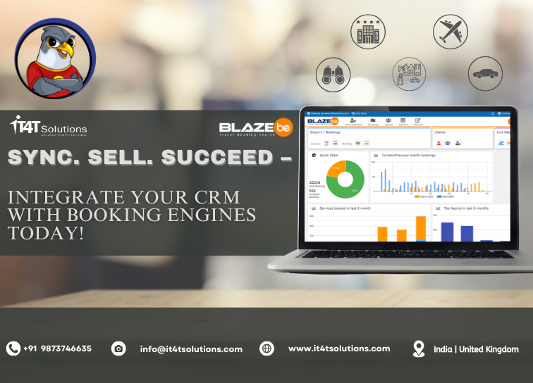 Integrate Travel CRM with Booking Engines